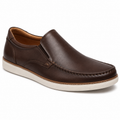 Premium Leather Moccasin Sneaker – Brown | Terrey Lotts