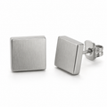 Square Stainless Steel Stud Earrings | Terrey Lotts