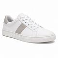 Premium Leather Casual Trainers – White | Terrey Lotts